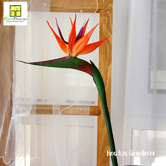 Bird of Paradise Flowers, Rubber Flowers, Silk Flowers