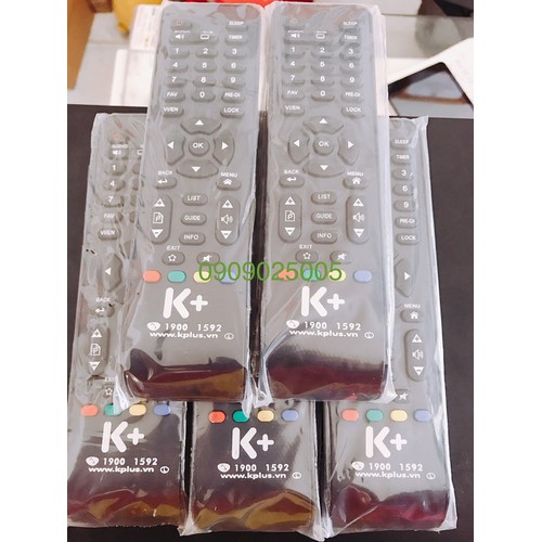 [HCM]Điều Khiển Đầu Thu K+ HD Mới DSI424VSTV Của Technicolor (Remote K+Hd Technicoler)