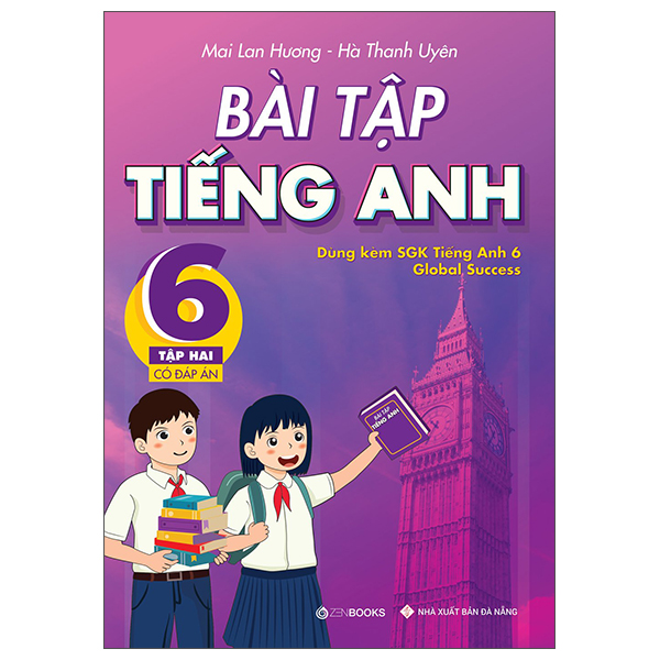 Fahasa - bài tập tiếng anh lớp 6 tập 2 - dùng kèm sgk global success