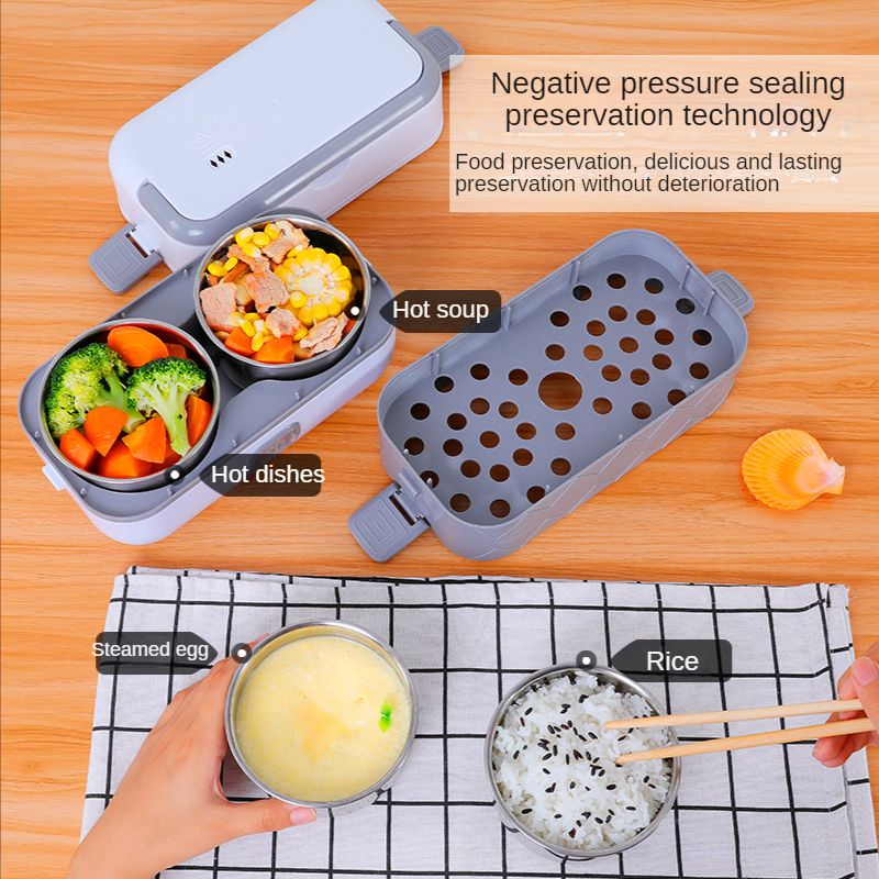 POCKETOP Hộp đựng cơm có chức năng hâm nóng