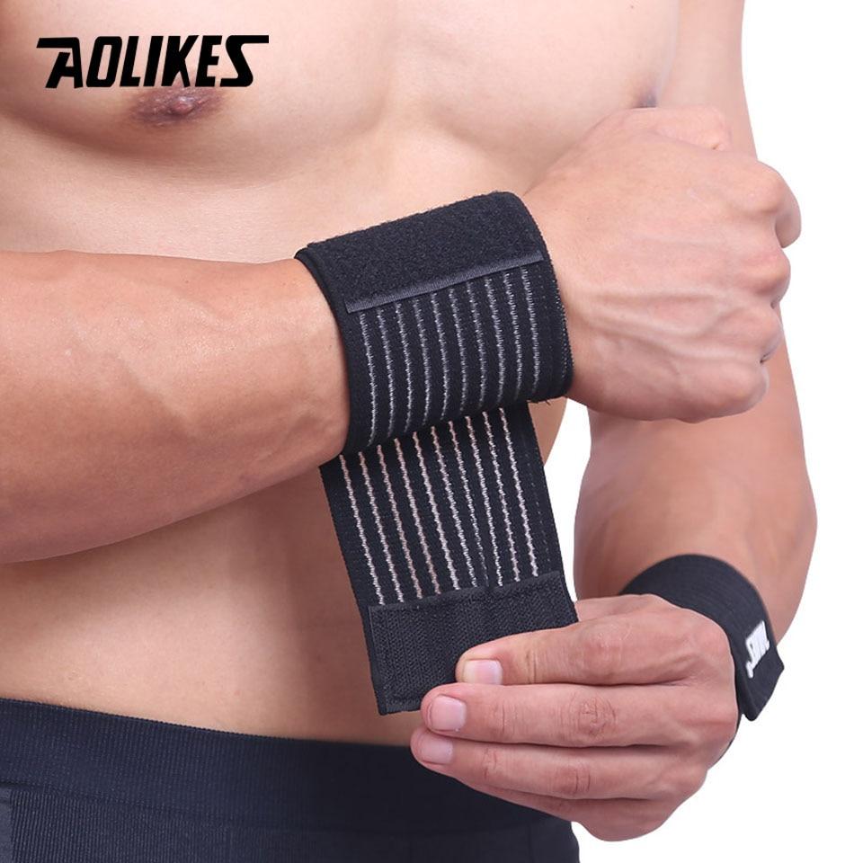 Bộ 2 quấn bảo vệ cổ tay AOLIKES MD-1535 Sport Bandage hỗ trợ khớp cổ tay khi chơi thể thao
