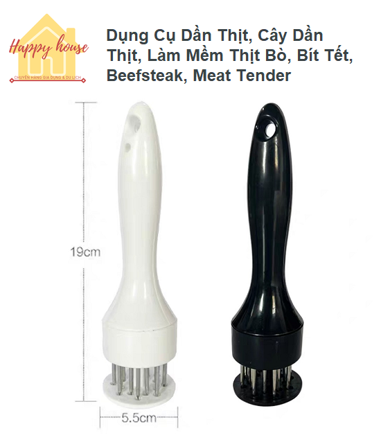 Dụng Cụ Dần Thịt, Cây Dần Thịt, Làm Mềm Thịt Bò, Bít Tết, Beefsteak, Meat Tender