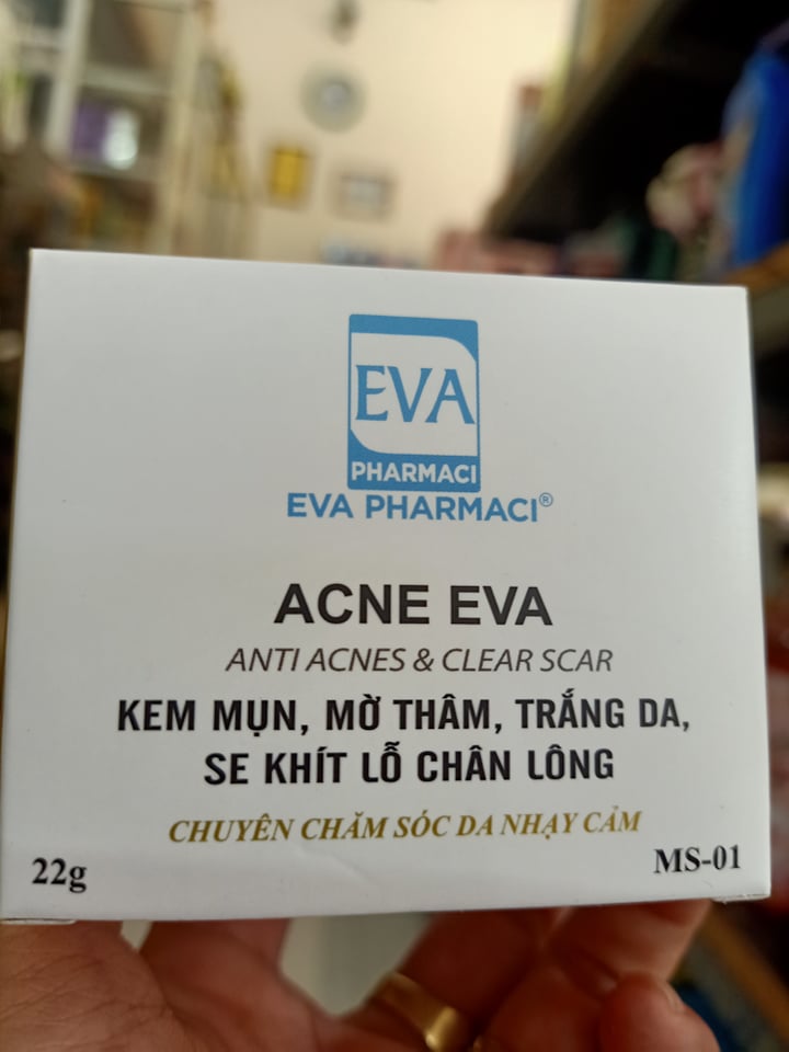 Kem loại bỏ mụn, mờ thâm, trắng da - Acne Eva