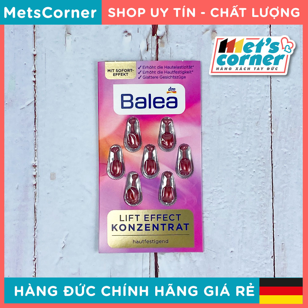 [Đức]Viên nang tinh chất Balea Konzentrat Lift Effect