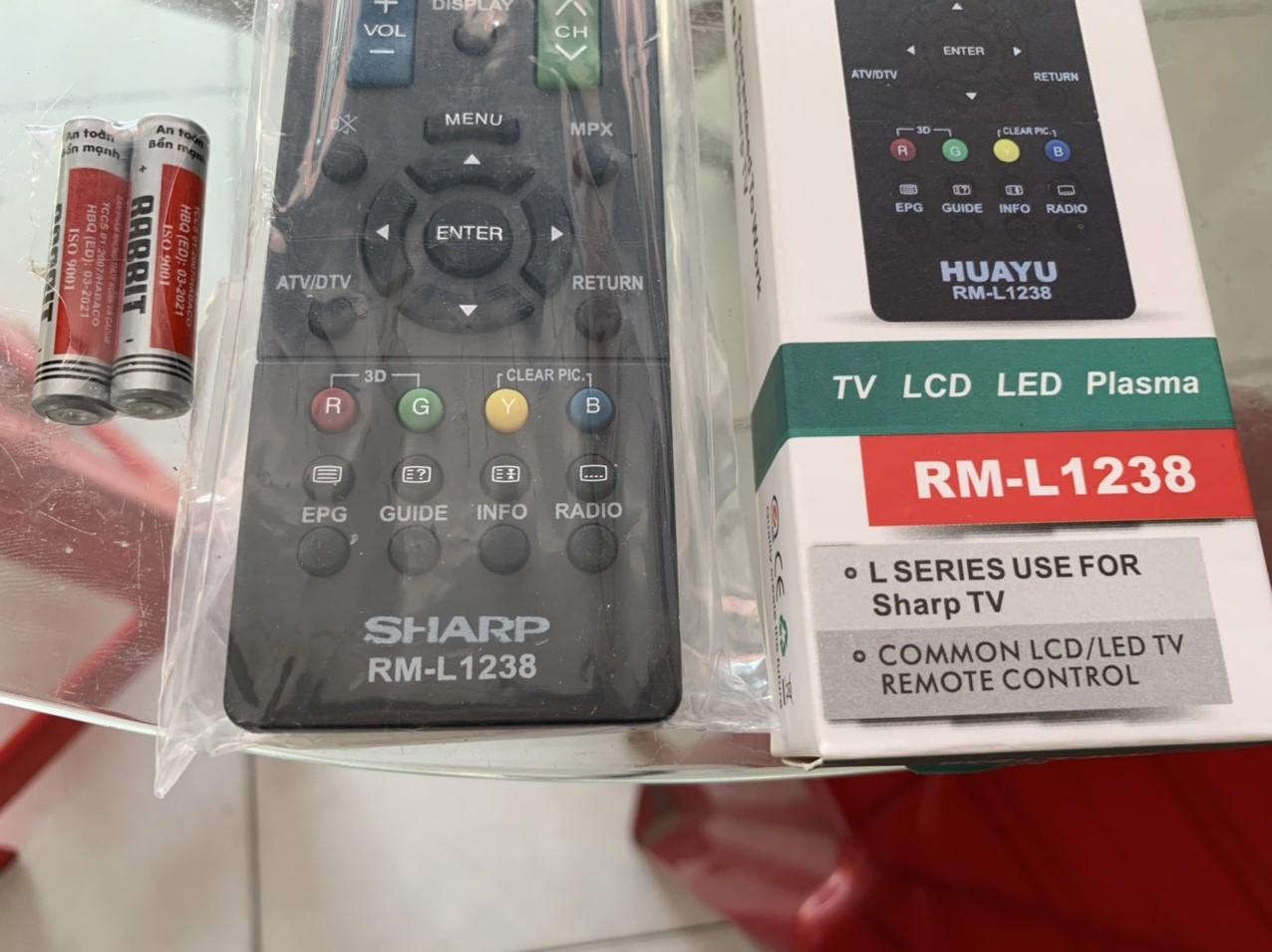 [HCM]Remote điều khiển tivi sharp - Remote điều khiển tivi sharp