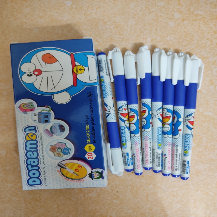 Bút Gel Thiên Long Doraemon GEL-012/DO Nét 0.5mm (Hộp 20 Cây)