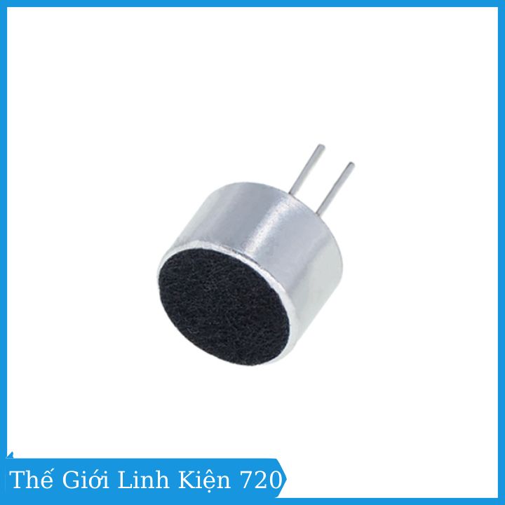 Micro cảm biến âm thanh 9x7mm có phân cực độ nhạy 52db