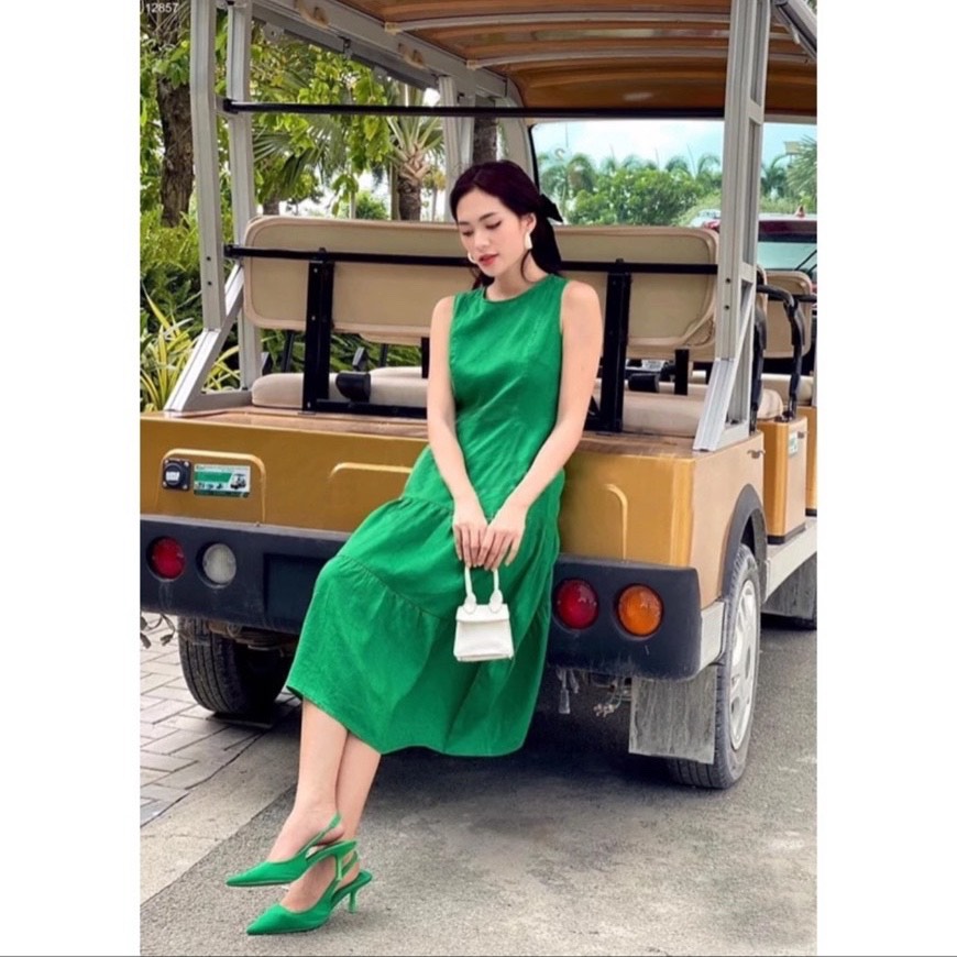 ĐẦM MAXI ĐI BIỂN SIÊU HOT CHẤT ĐŨI MỀM MÁT DỄ THƯƠNG