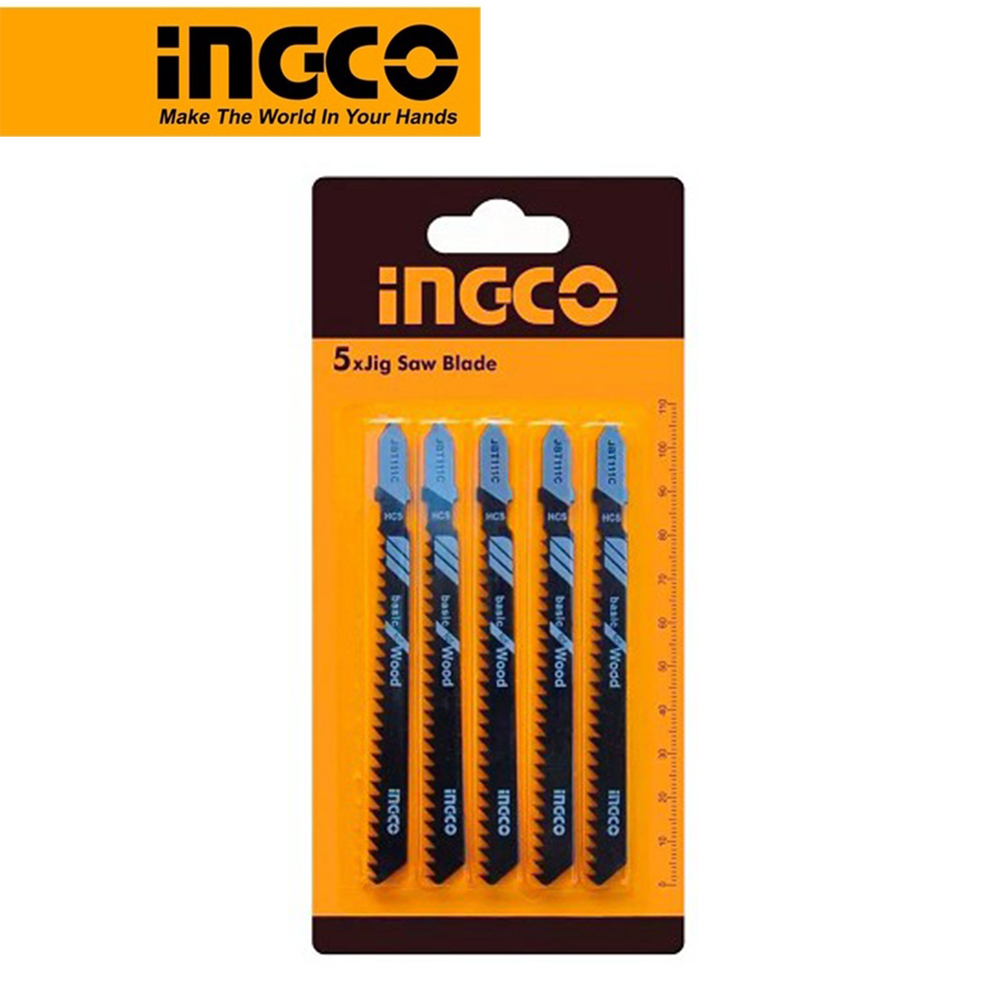 Bộ lưỡi cưa lọng gỗ 5 cây INGCO JBT111C