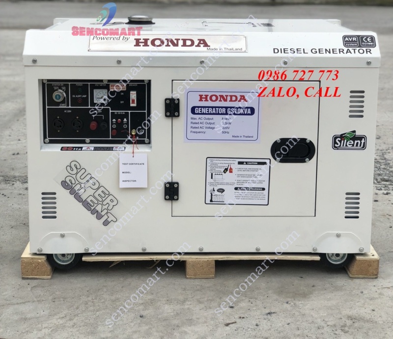Ở đâu bán máy phát điện Honda GS10KVA Tặng tủ ATS Hàn Quốc