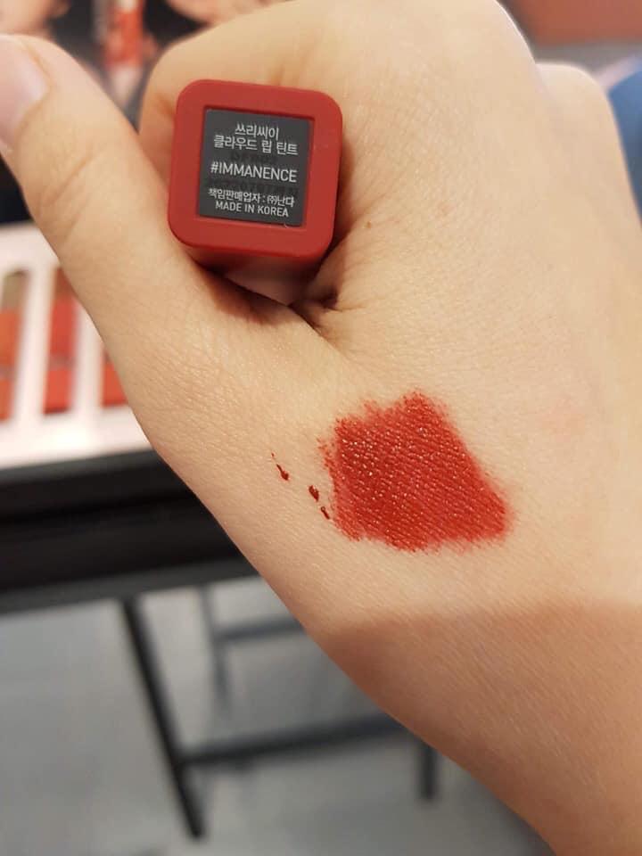 Son kem lì 3CE Stylenanda Cloud Lip Tint ( Bản Vuông )