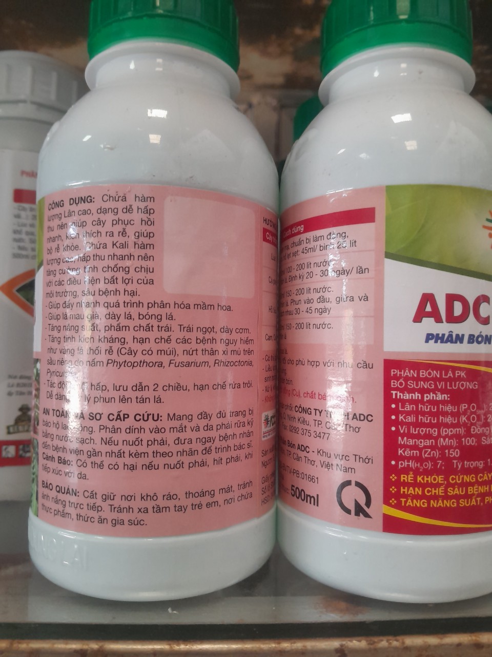 PHÂN BÓN LÁ PK ADC 500ML