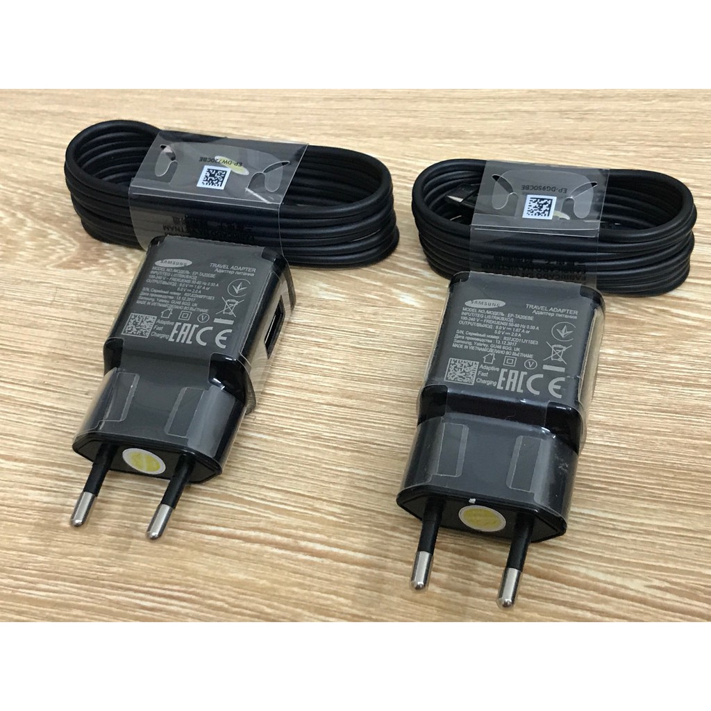 Bộ sạc nhanh dùng cho Samsung A50 (Cam Kết Sạc ZIN) (Adaptor Trắng nhám + Cable chuẩn type C) (Fast Charging)