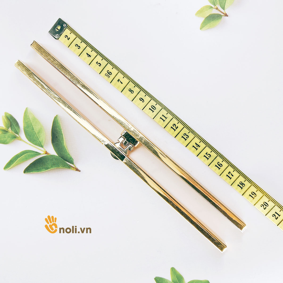 Khóa nẹp miệng túi 19cm