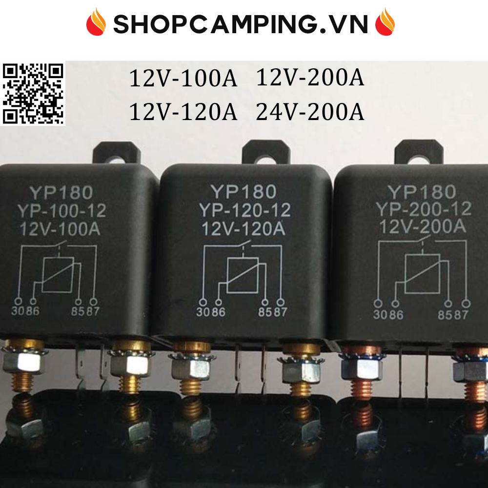Relay,rờ le,rơ le 12v 24v 100A-120A-200A