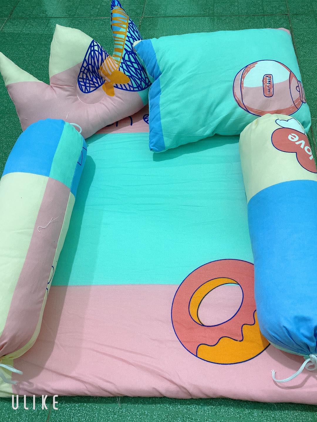 💥 💥 COMBO ĐỒ NGỦ BỘ NỆM HÌNH THÚ CHO BÉ