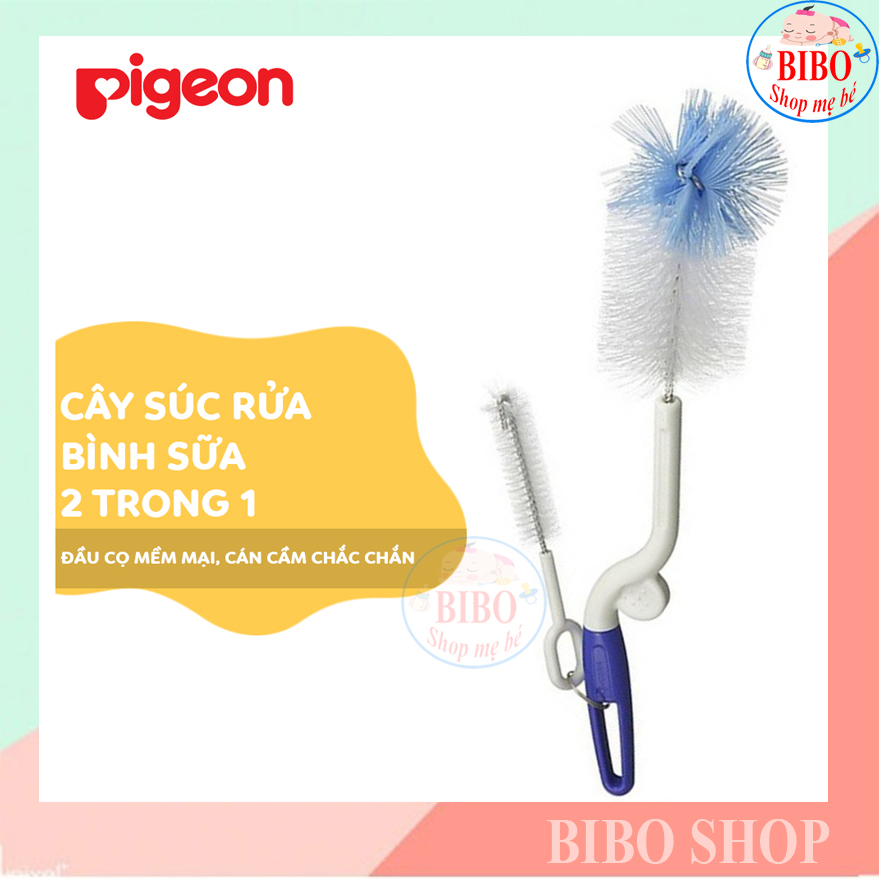 CÂY CỌ RỬA BÌNH SỮA CHO BÉ HIỆU PIGEON