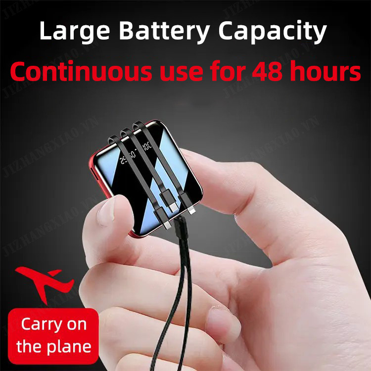 4-cable 20000 mini power bank