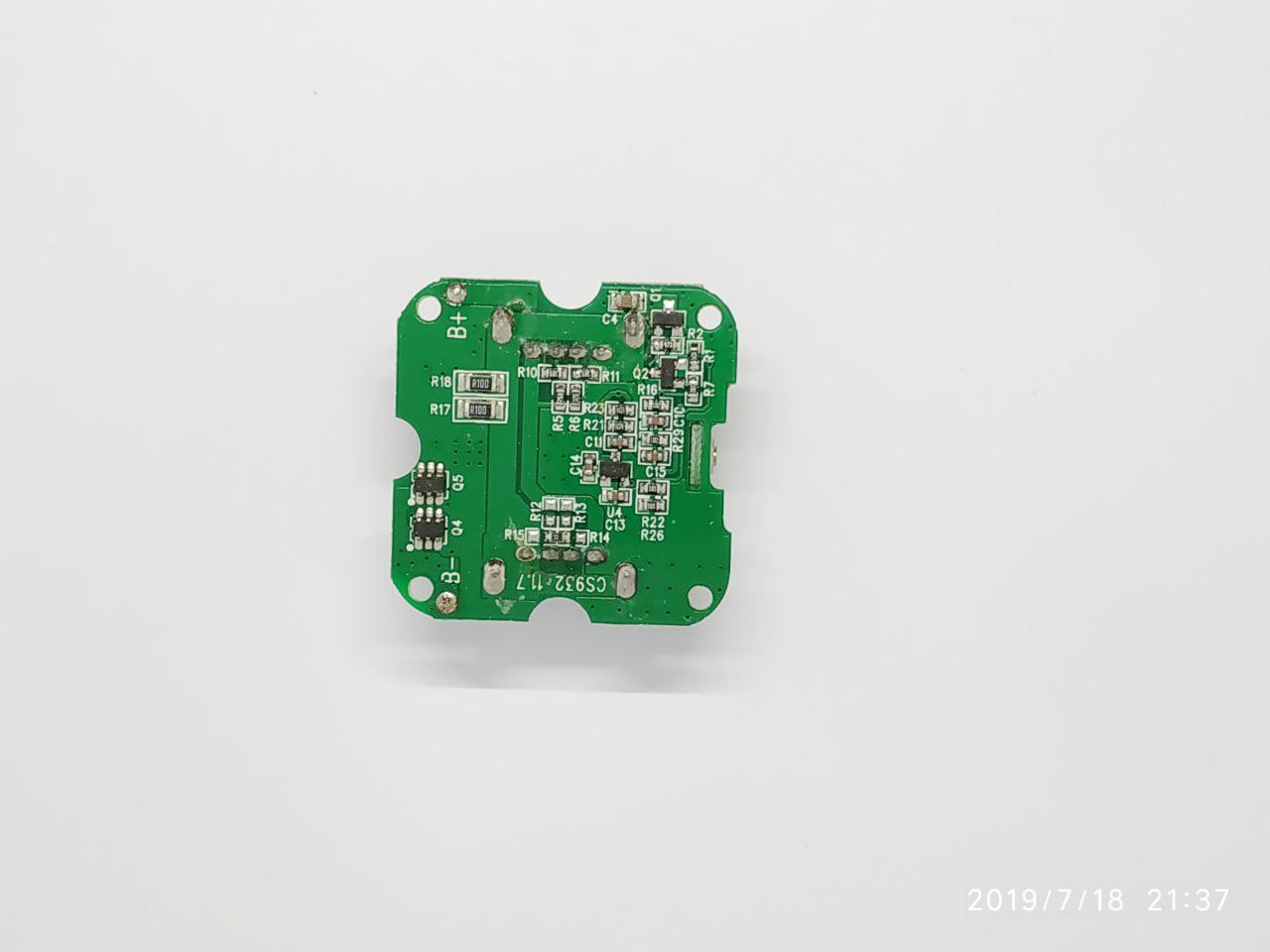 Mạch sạc dự phòng 5V1A (KV07) Xanh lá