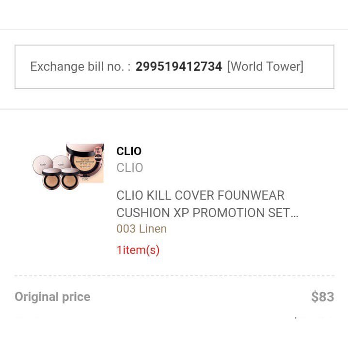 [ CÓ SẴN + BILL ] Phấn nước Cushion Kill Cover Founderwear XP.