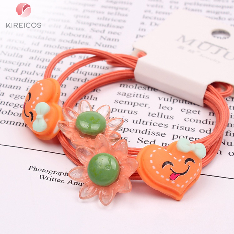 [HCM]Set 2 Sợi Dây Cột Tóc Cho Bé Hình Thú B127
