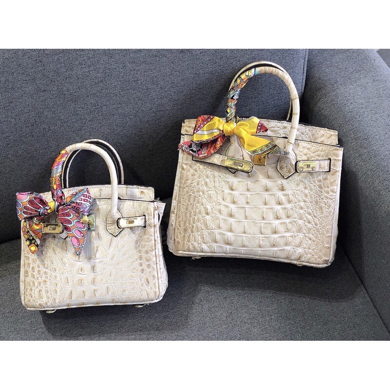 Túi Xách Hm Birkin Vân Cá Xấu Cực HOT