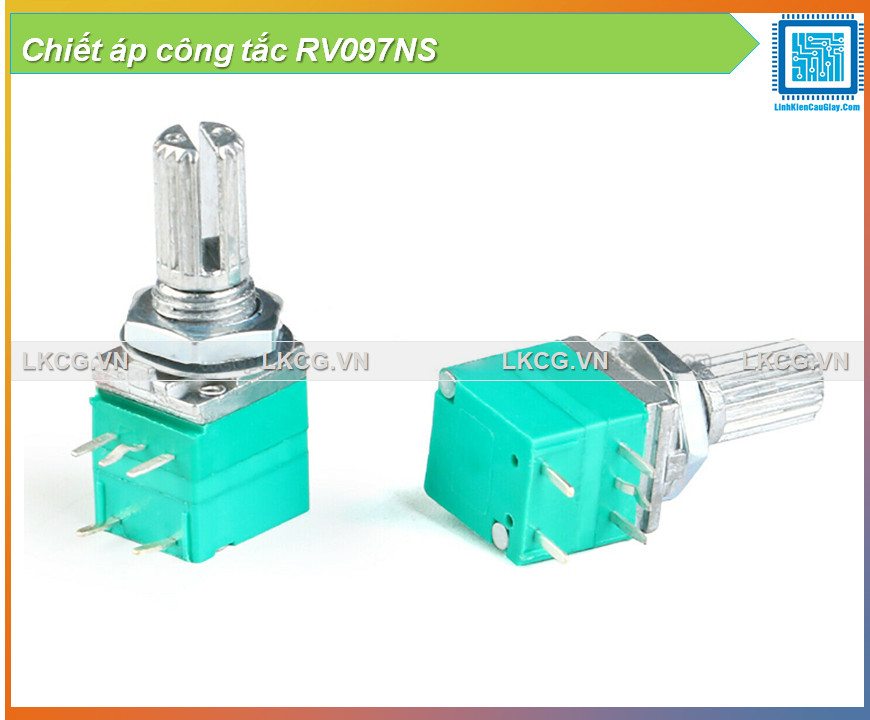 Chiết áp công tắc rv097ns