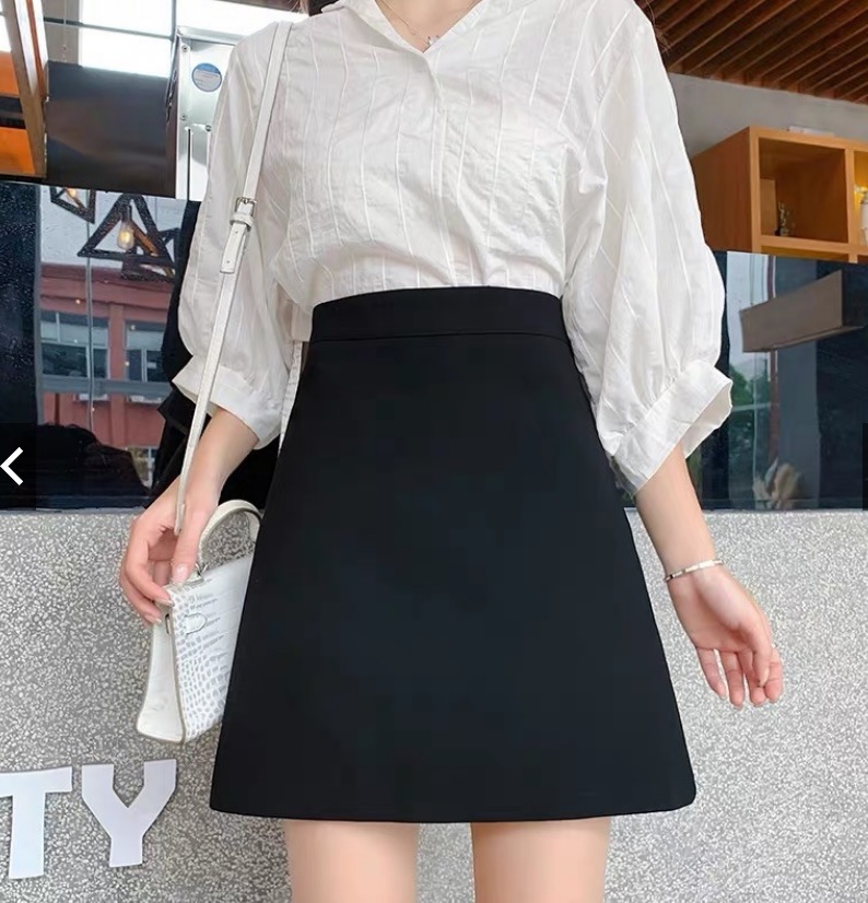 CHÂN VÁY CHỮ A DÁNG BASIC KINA