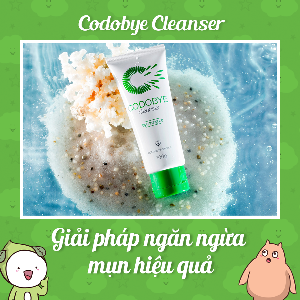 Sữa Rửa Mặt Ngừa Mụn CODOBYE CLEANSER