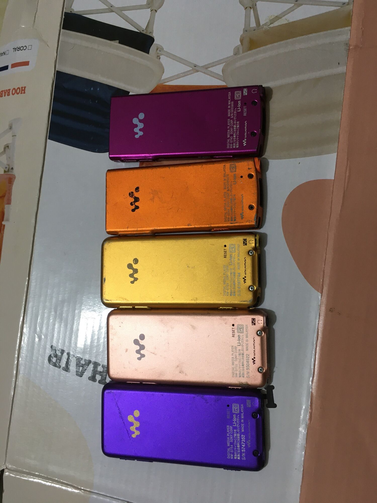 Máy Nghe Nhạc Sony Walkman S754 8G.