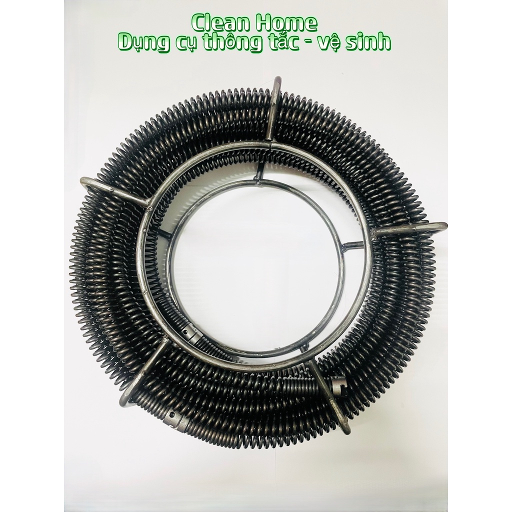Dây Thông Tắc Cống Lò Xo Phi 16  ( Không bao gồm phụ kiện )