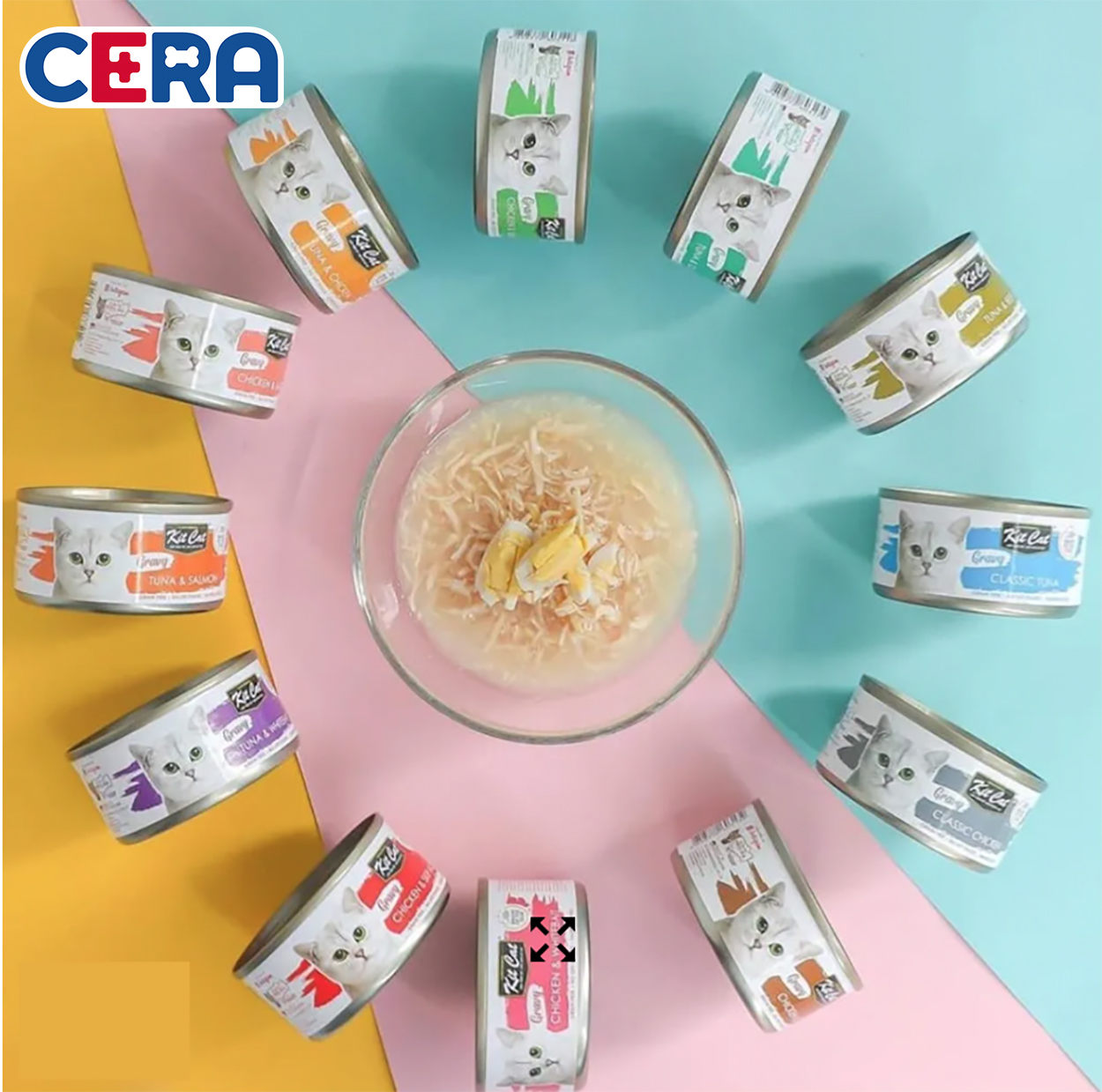 Pate Dinh Dưỡng Cho Mèo - Gravy Kit Cat 70g