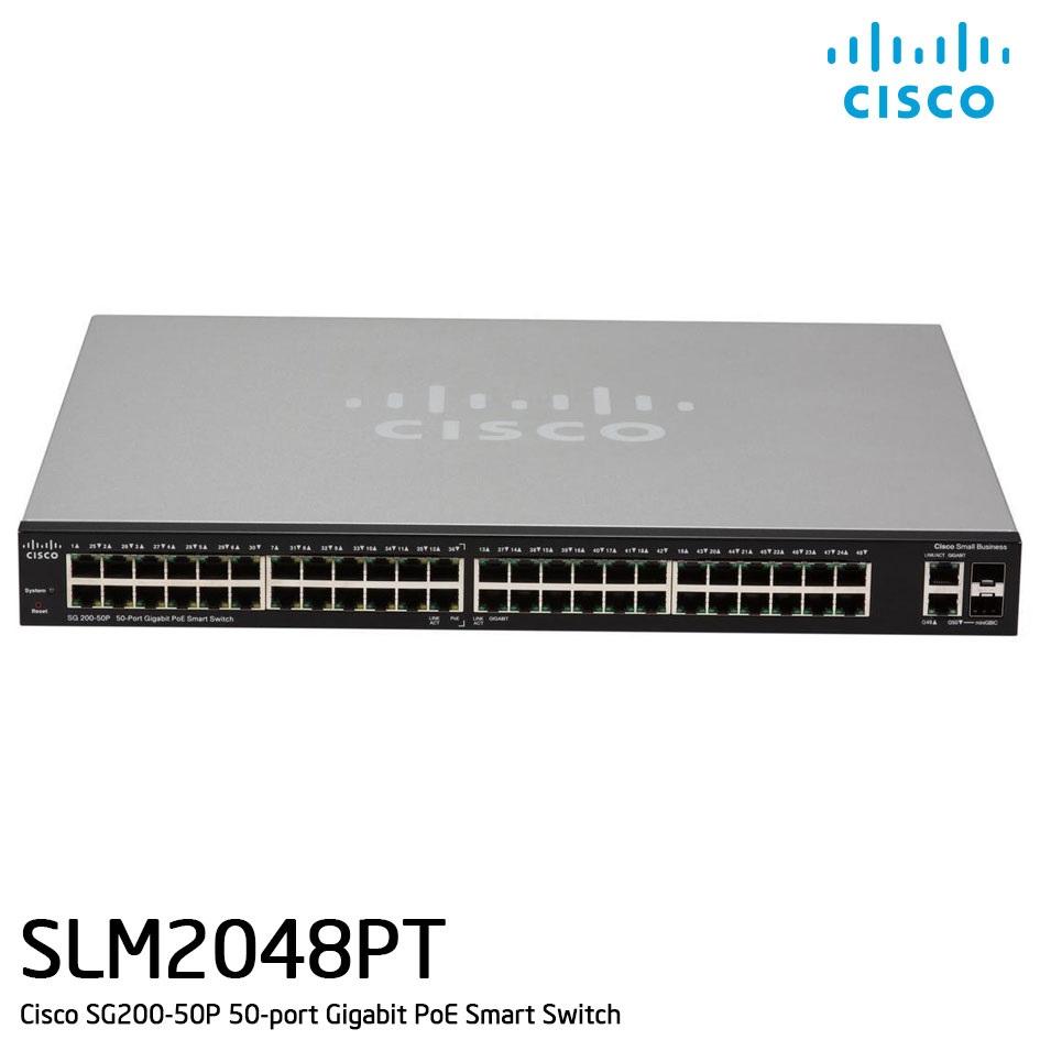 [Trả góp 0%]Cisco SG200-50 50-port Gigabit Smart Switch