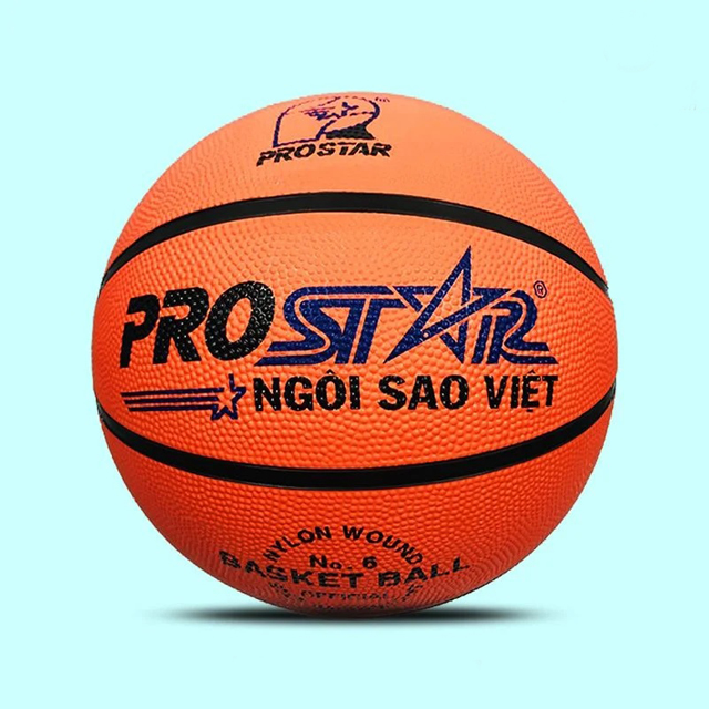 Quả bóng rổ cao su Prostar số 5 (màu cam)
