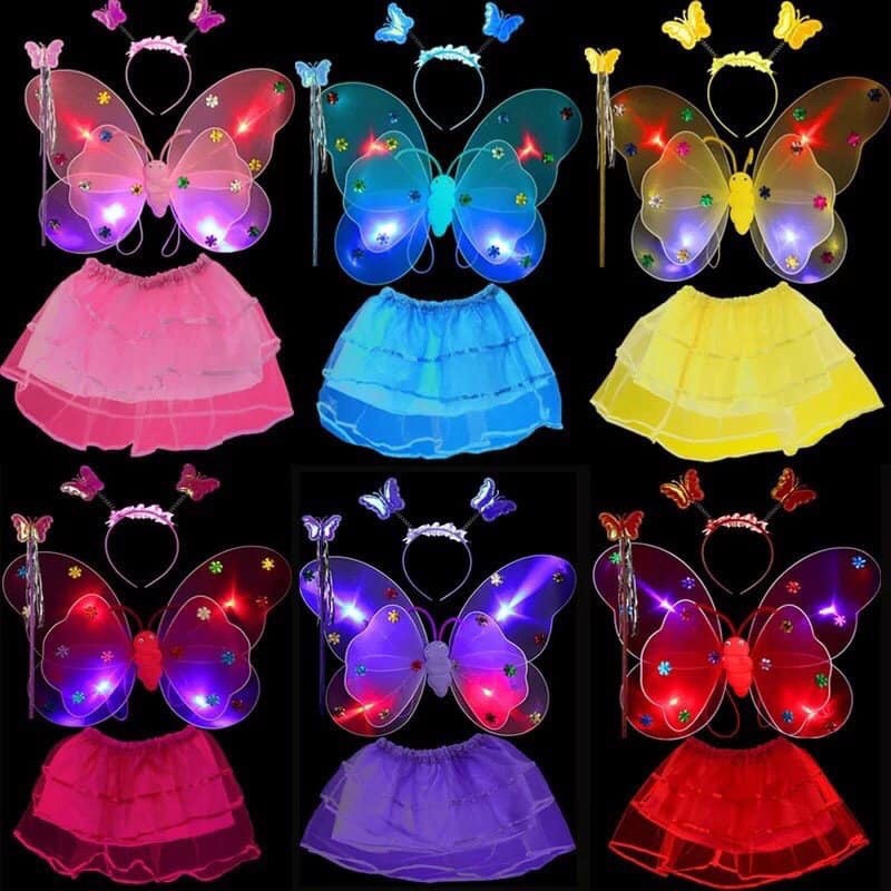 Bộ đồ chơi cánh bướm hóa trang cho bé