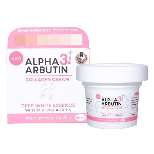 Kem Kích Trắng Alpha Arbutin 3in1 Thái Lan Kích Trắng da bậtTone Nhanh , mềm Mịn , Chống Nắng,