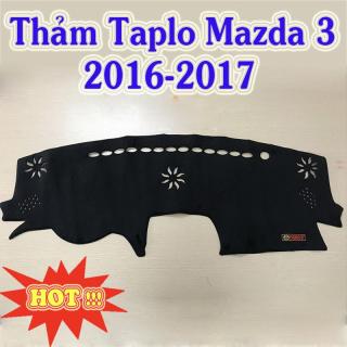 HCMThảm Taplo Xe Mazda 3 2015 2016 2017 2018 2019 Mẫu Nhung Lông Cừu Cao thumbnail
