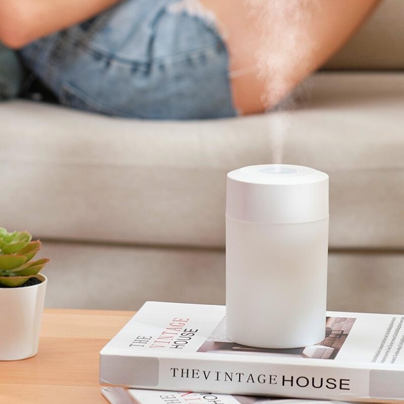 Máy Xông Tinh Dầu Hình Trụ Phun Sương Tỏa Hương Tạo Ẩm Cho Phòng Ngủ & Xe Hơi Máy Xông Tinh Dầu Đuổi Muỗi