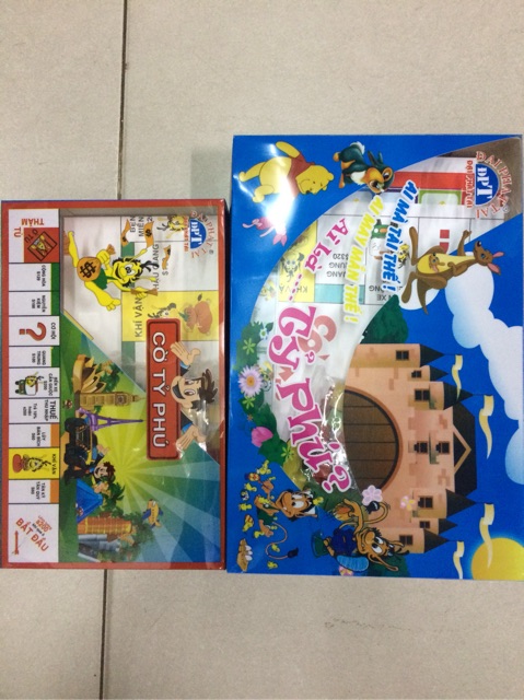 Cờ tỷ phú loại vừa - 26 cm