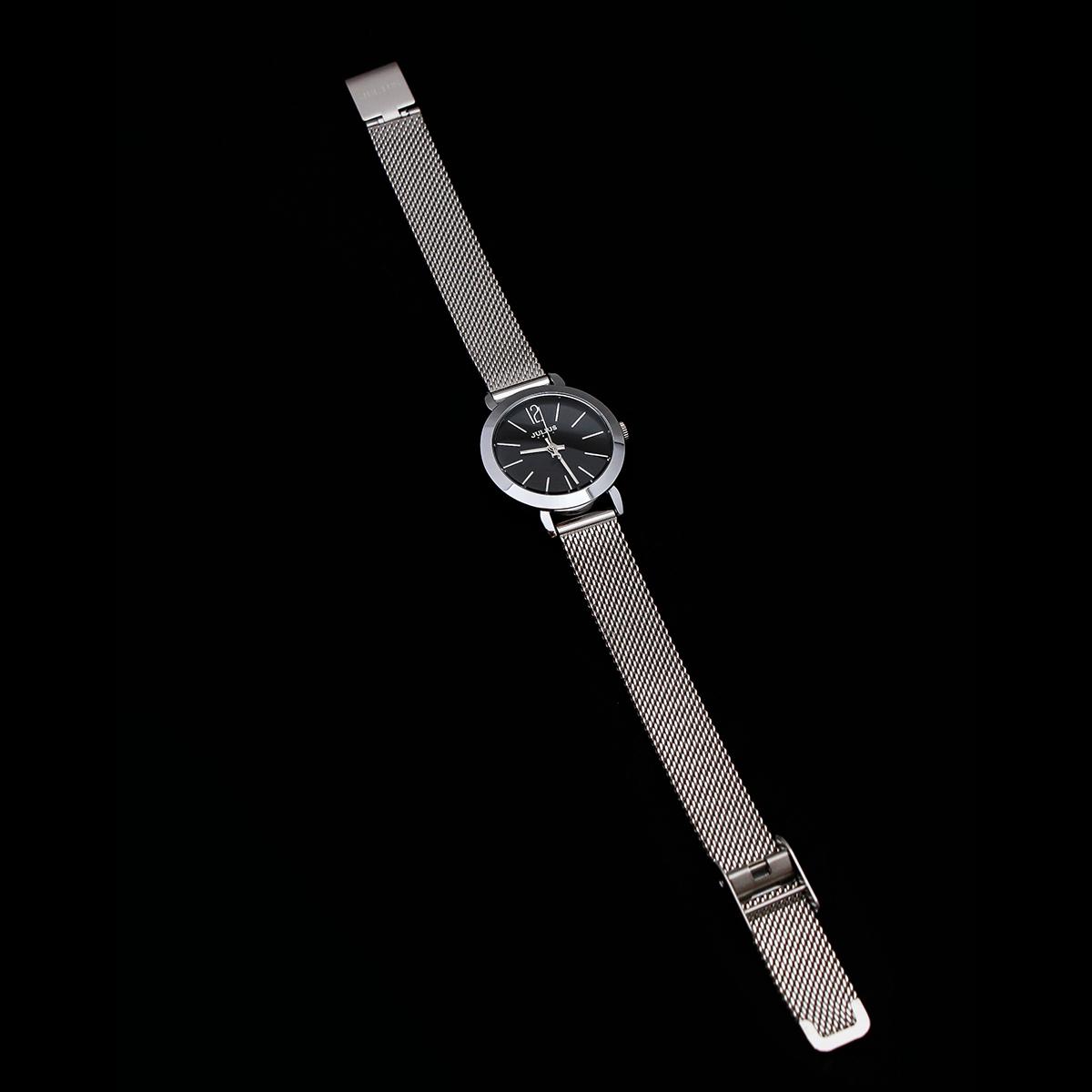 Đồng Hồ Nữ JA-732 Julius Hàn Quốc Dây Thép