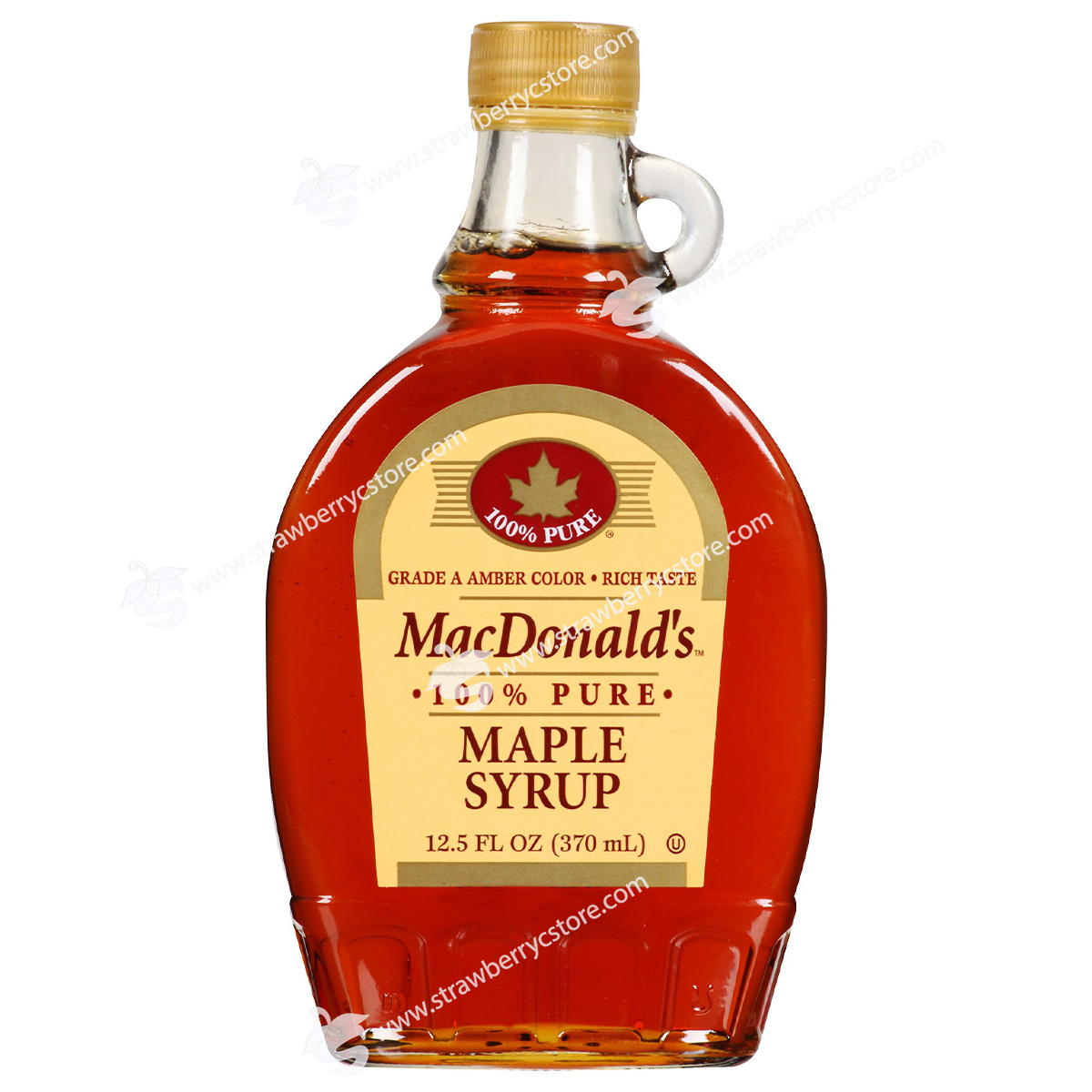 Siro cây lá phong macdonald’s grade a amber color, rich taste 100% pure maple syrup, chai 370 ml