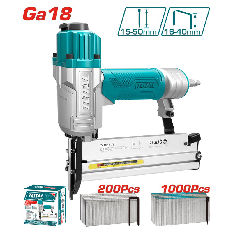 Súng bắn đinh combo 2 trong 1 TOTAL TAT81501
