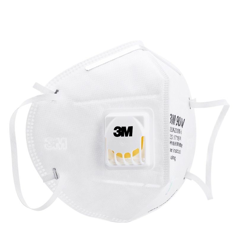 Box of 25 PCs masks 3m 9001 and 3M 9001 V with breathing valve vent, the USA standard filter dust ultrafine anti-air pollution-genuine goods safemall