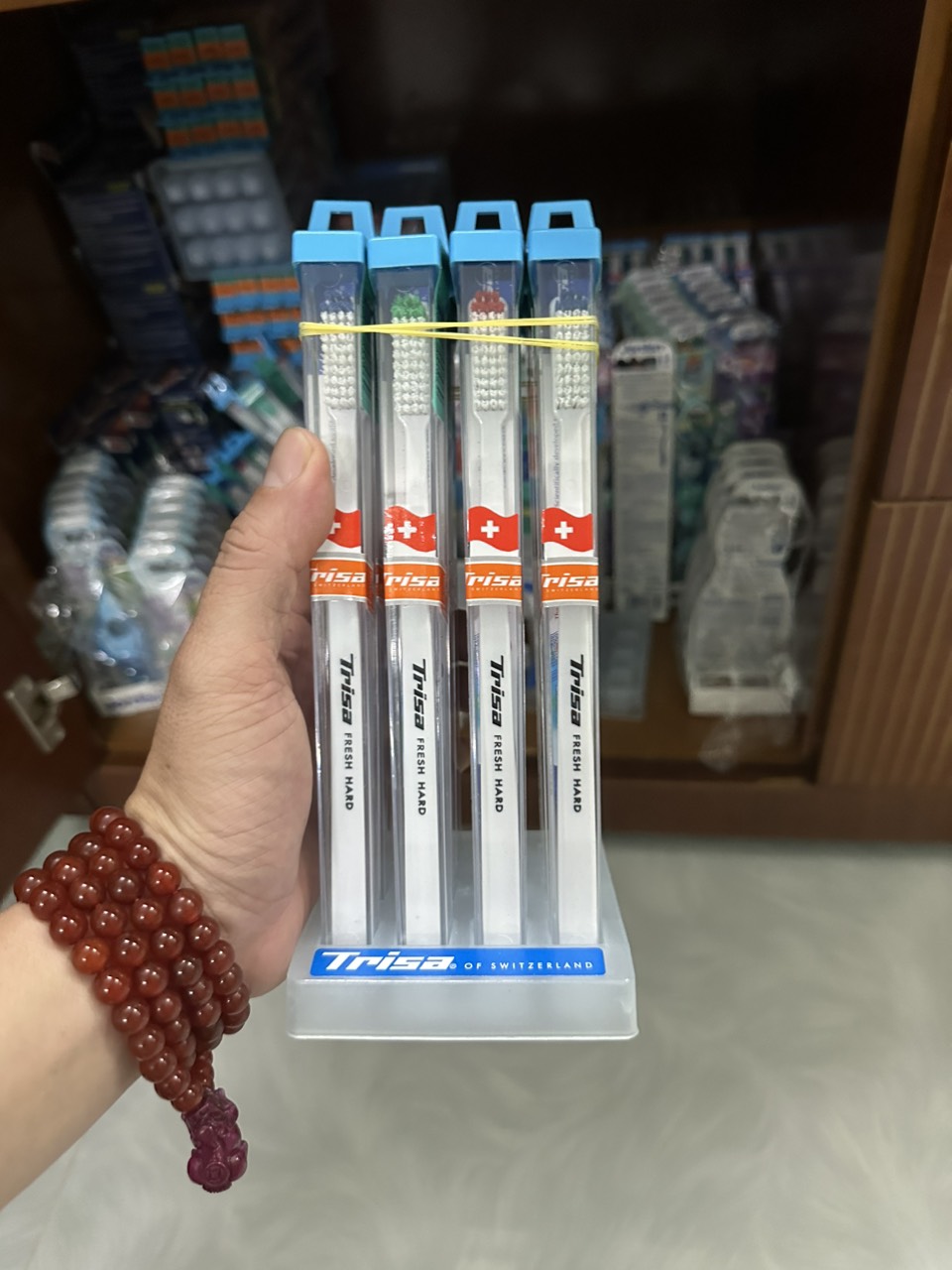 [HCM]Bàn chải Trisa loại cứng