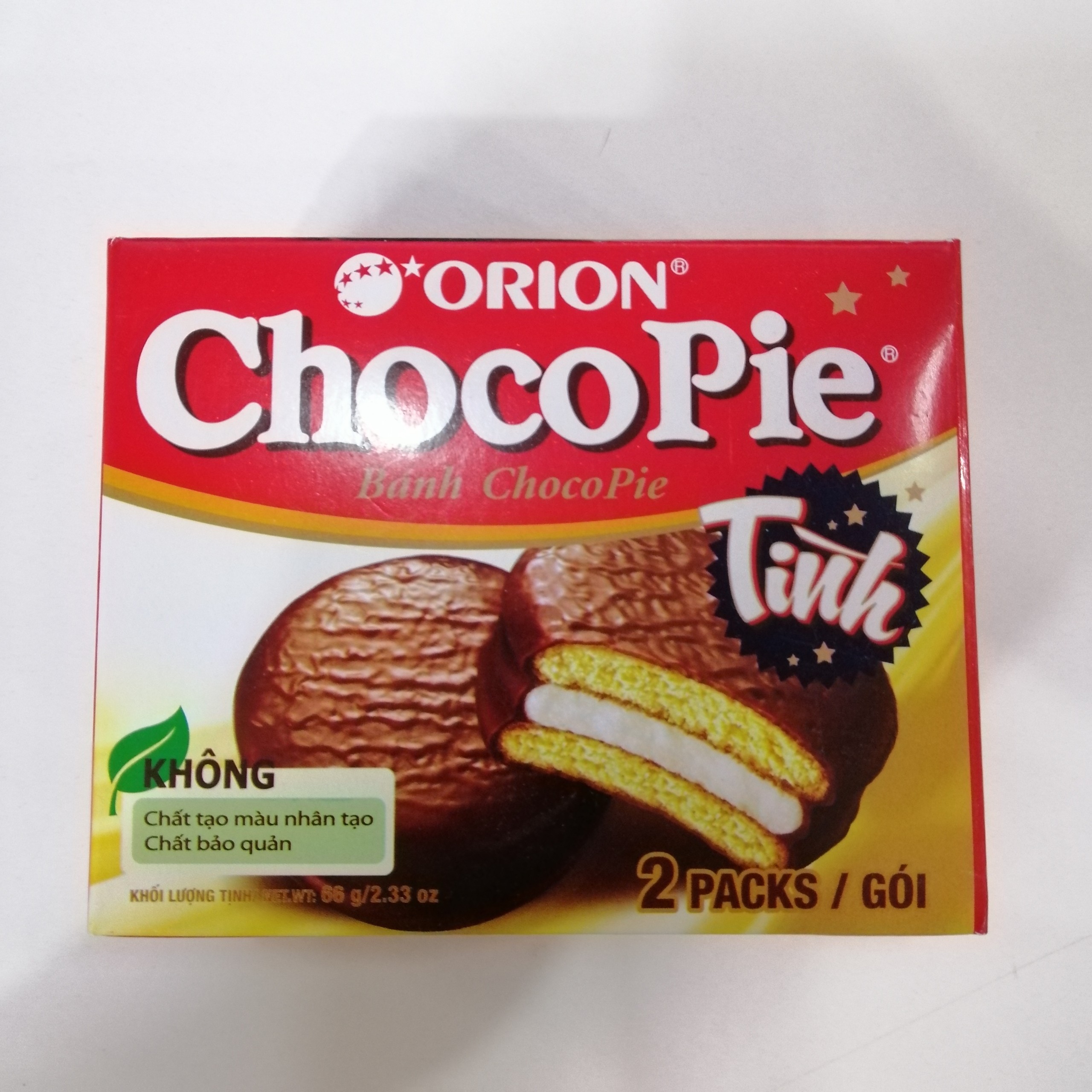 Bánh Choco Pie Orion (Hộp 2 cái)