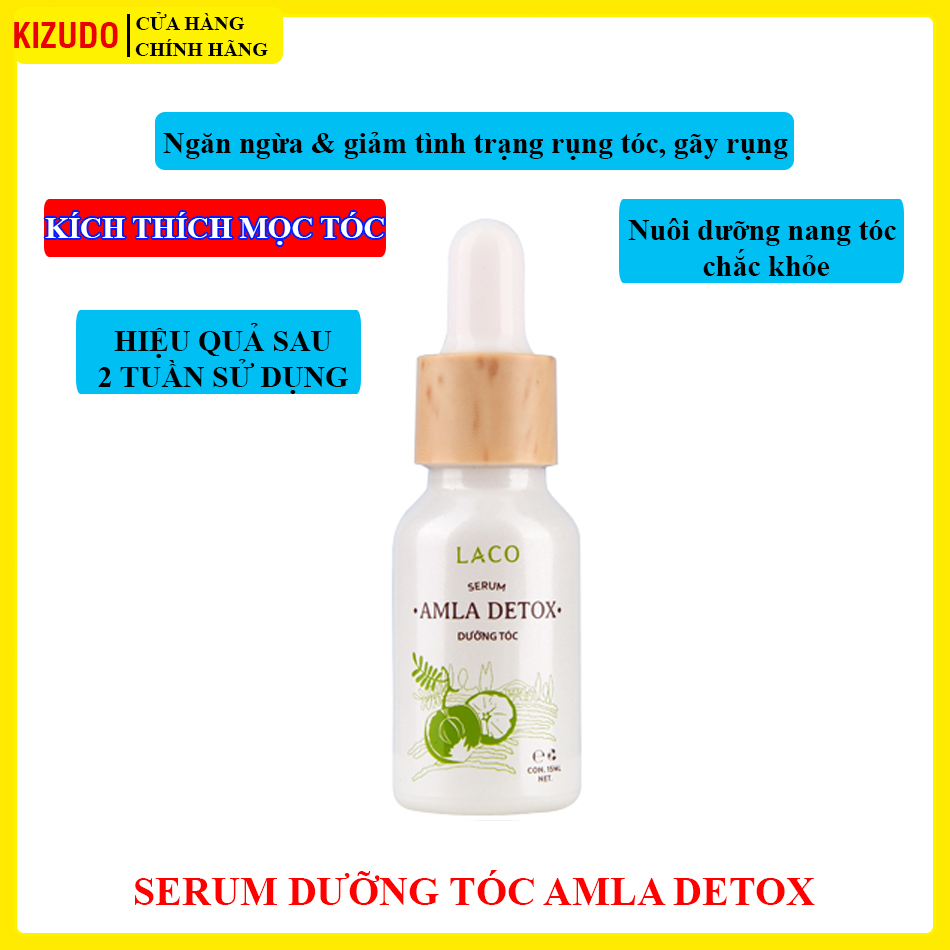 [HCM]SERUM DƯỠNG TÓC AMLA DETOX KÍCH MỌC TÓC
