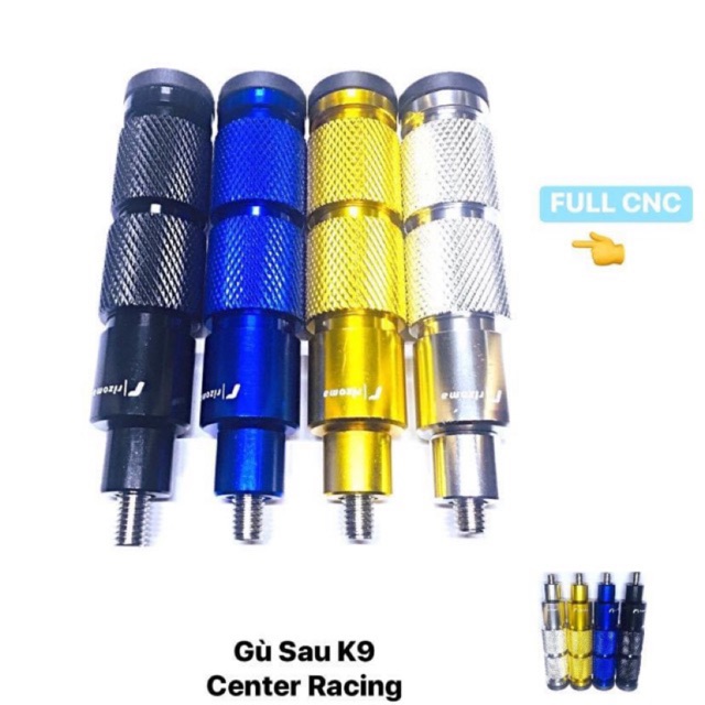 [ Giá 1 cặp ] Gù chống đổ kiêm gác chân sau CNC K9