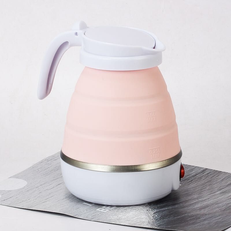 Bình Ấm Đun Nước Siêu Tốc Xếp Gấp Gọn Du Lịch 600ml