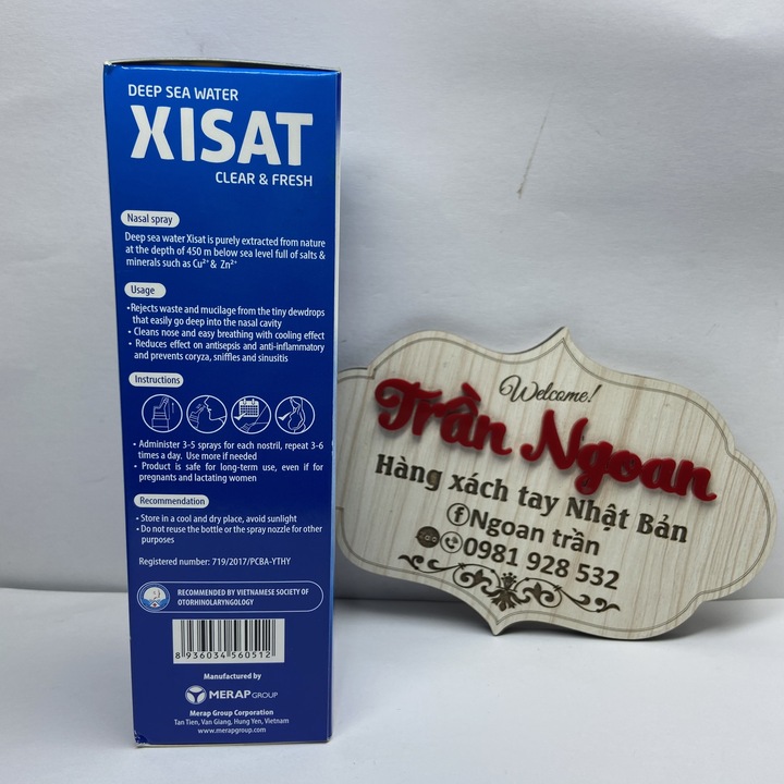 Dung Dịch Vệ Sinh Mũi Xisat - Chai 75ml