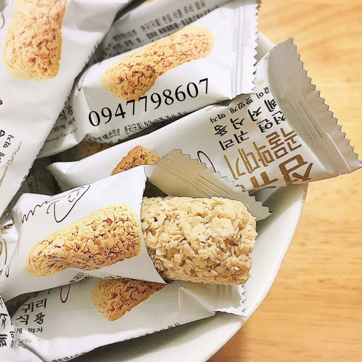 Bánh yến mạch hàn quốc 400g